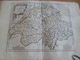 Carte Atlas Vagondy 1778 Gravée Par Dussy 40 X 29cm Mouillures Les Suisses Et Les Grisons Suisse - Geographical Maps