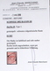 RAYON III 1852: Zumstein 19 Type 1 Michel 11 - 15 Cts. Mit Eidg. Raute Grille Noir CONSTAT BEFUND 2018 (Zu CHF 1300.00) - 1843-1852 Kantonalmarken Und Bundesmarken