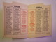 MINI CALENDRIER  PUB  " LAROUSSE"   1950    - Small : 1941-60