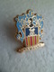 Pins Pin's EGF CAMPARI Blason Italie Boisson Alcool Signé Starpins - Boissons