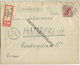 Brief Berlin - R-Brief 60 Pf. Rotaufdruck (neues Porto) - Fernbrief Nach Hamburg 1949 - Briefe U. Dokumente