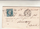 Geyssans To Annonay, Cover Con Contenuto + OR  Romans + Annonay 1858 - 1853-1860 Napoleone III