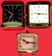 ** LOT  4  REVEILS  ANCIENS  +  CARTE ** - Alarm Clocks