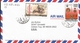 M) 1996, MONGOLIA, AIRPLANE, COMPUTERM HORSE, STAR, CIRCULATED COVER FROM MONGOLIA TO USA. - Mongolie