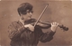 Carte-Photo D'une Violoniste RUSSE - Violon - Musique, Intruments - Photographe De MOSCOU - Nina Proskourovsky ?? - Musik Und Musikanten