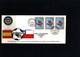 Chile 1982 World Football Championship In Spain Interesting Flight Cover - 1982 – Spain