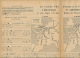 Cartes Et Horaires Des Trains Des Grandes Ville D'Europe Et De France Vers Bruxelles Et Amsterdam, Leyde, Anvers (1896) - Europe