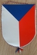 Pennant Basketball Federation Of CZECH Republic 200 X 250 Mm - Bekleidung, Souvenirs Und Sonstige