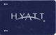 Hyatt Hotel Room Key Card With PLI On Reverse - Hotel Keycards