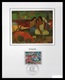 Timbre France Encart Fdc Sur Soie Tableau De Gauguin  N° 1568 - 1970-1979