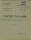 Livret Scolaire Enseignement Supérieur Section B 1940-1943 Avec Timbres - Diploma's En Schoolrapporten