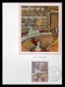 Timbre France Encart Fdc Sur Soie Tableau De Seurat N° 1588 - 1970-1979