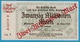 GERMANY BADEN BADISCHE BANK 	2.000.000.000 Mark / 20 MILLIONEN	25.09.1923 # LIT. T No 56719 P# S913 - [11] Local Banknote Issues
