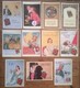 Lot De 13 Cartes Postales Publicitaires / LUCKY STRIKE - Pubblicitari