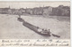 Rheinfrachter Mit Schlepper Bei Basel - 1904 - Nicht Häufig           (P-149-71130) - Remorqueurs