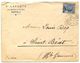 Italy 1922 Cover Naples To Saint-Béat France, Scott 100 Victor Emmanuel III - Marcophilia