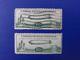 LOT 2 X US USA 50 C GREEN ZEPPELIN STAMPS - Unused Stamps