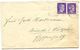 Germany 1940's Cover Freiburg (Breisgau) To Bünde, Scott 510 Pair - Briefe U. Dokumente