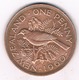 ONE PENNY 1960 NIEUW ZEELAND /3519G/ - New Zealand