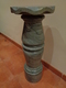 Delcampe - Columna, Pedestal En Mármol Gris. 65 Cm Altura. - Otros & Sin Clasificación