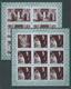 Cook Islands 1972 QEII Silver Jubilee Set 4 In Full Sheets Of 8 Or 6 + Label MNH / MLH - Cook Islands