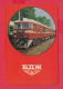 K1831 / 1976  TRANSPORT Bulgarian State Railways LOCOMOTIVE TRAIN Calendar Calendrier Kalender Bulgaria Bulgarie - Small : 1971-80