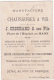 Chromo - Manufacture De Chaussures à Vis, J. Crochard, Le Mans - Les Petits Dénicheurs - Autres & Non Classés