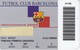 CARNET DE SOCIO DE FUTBOL CLUB BARCELONA AÑO 200/01 TRIBUNA (FOOTBALL) BARÇA (LA CAIXA) - Otros & Sin Clasificación