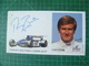 Thierry Boutsen. Photo Dédicécée. Ligier - Foto Dedicate