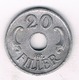 20 FILLER 1943  HONGARIJE /3543G/ - Hungary