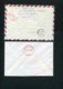 Delcampe - 1979-99 Algeria 6 X Registered Airmail Covers - Canada. Medical University Ottawa Montreal - Algeria (1962-...)