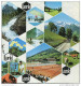 Lenk 1971 - Faltblatt Mit 30 Abbildungen - Hotelliste - Ortsplan - Suiza