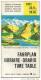 Schweiz - Fahrplan - Berner Oberland 1971 - Europa