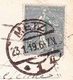 Cachet Allemand Récupéré Metz Sur Carte Postale Le Prophète Guillaume II - Guerre De 1914-18