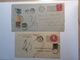 Denmark 1921-26 Two Postage Due PORTO Cover From USA ( Brooklyn NY MICH Danemark Lettre Brief - Strafport