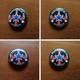 Delcampe - Mata Hari Fan ART BADGE BUTTON PIN SET (1inch/25mm Diameter) 35 DIFF B - Other & Unclassified