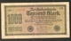 T. Germany Weimar Republic Reichsbanknote 1000 Mark Tausend 1922 Kh 156199 OE - 1000 Mark