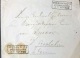 1864, 2-mal 3 Groschen Wappen Auf Brief An Einen Rittergutsbesitzer Auf Braaholm Bei Exin Mit Ra3 ""BERLIN POST EXP. 9 P - Sonstige & Ohne Zuordnung