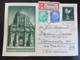 Postkarte Postcard Ganzsache R-Brief An Leutnant - Gmunden November 1944 - Briefe U. Dokumente