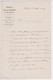 1886 Lettre Autographiée De "l'Amiral L Oley" Concernant Les Navires Forbid Et L'Alma.  Réf 0542 - Other & Unclassified