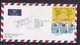 Kuwait: Airmail Cover To Netherlands, 1992, 5 Stamps, Cancel Missent To Philippines (damaged, See Scan) - Koeweit