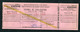 Ticket Billet 1946 Pour Agents SNCF Et Leur Famille "Aller/retour Saint Ouen-les-Docks Pour Lourdes" - Europe