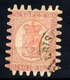 FINLAND 1866 40 P. Rose/rose Roulette III, Used. SG 43, Michel 9 Cx - Oblitérés