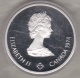 Canada 10 Dollars 1974 JO Montréal 1976 La Crosse, Argent  Unc Dans Sa Capsule - Canada