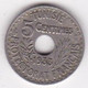 PROTECTORAT FRANCAIS. 5 CENTIMES 1933 Petit Module - Tunisie