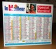 CALENDRIER CHEVALET BUREAU PLASTIQUE RIGIDE 1994 GROUPE DE PRESSE ALAIN AYACHE FORMAT 17,8X15cmX2 - NOTRE SITE Serbon63 - Formato Grande : 1991-00