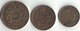 MAROC - LOT DE 3 PIECES - 10F-20F-50F. - Maroc