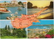 Cyprus - St. Hilarion, Famagusta, Lanarca, Paphos - Map - Cyprus