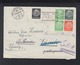 Dt. Reich ZD Auf Brief 1939 Berlin Nach St. Moritz - Storia Postale