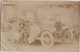 CPA PHOTO GUERRE 1917 1918 Groupe Soldats Américains Uniformes Auto Tacot Vue Non Localisée En Zone Rurale - Guerre 1914-18